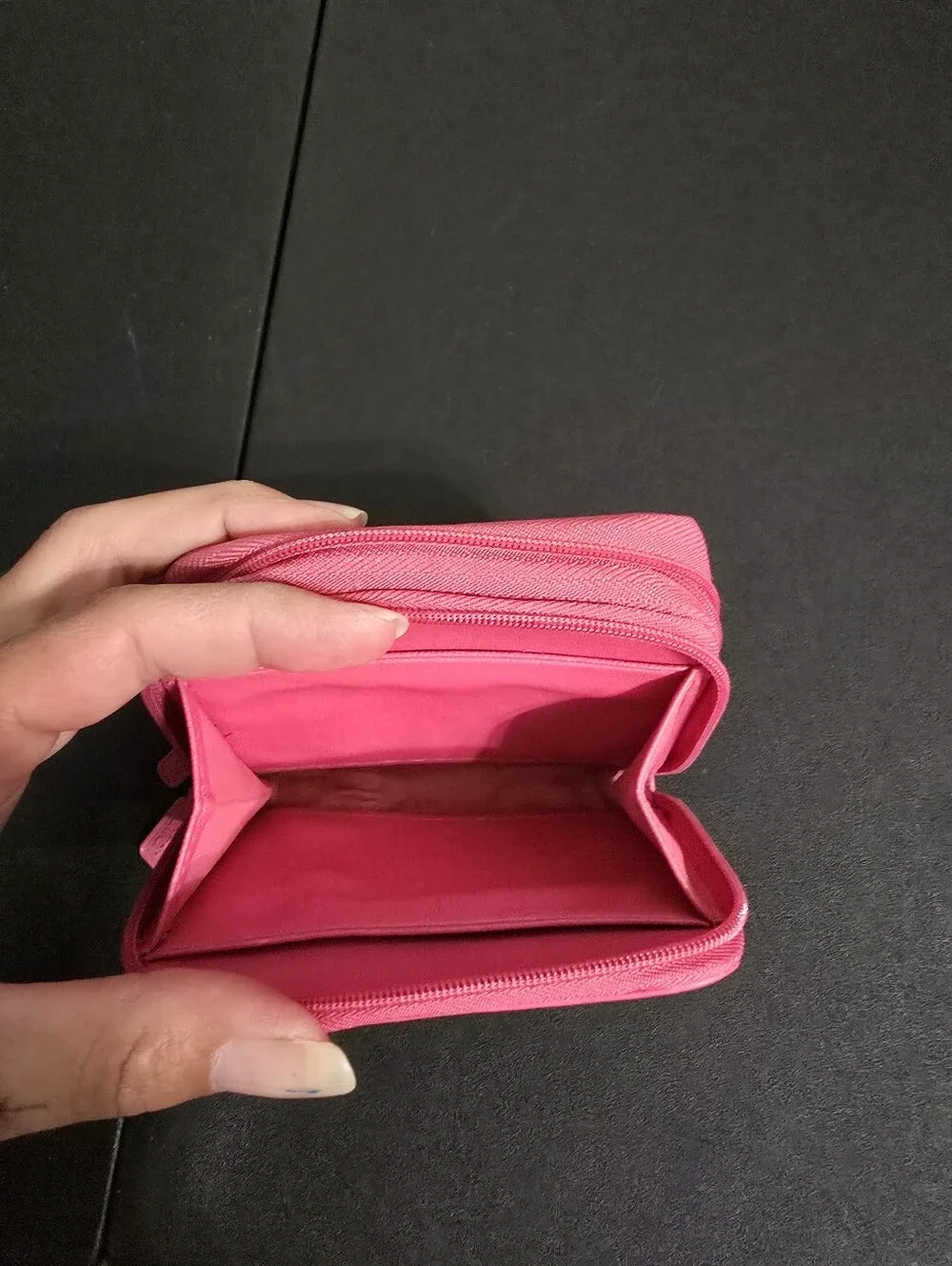 Buxton Pink Genuine Leather Wallet